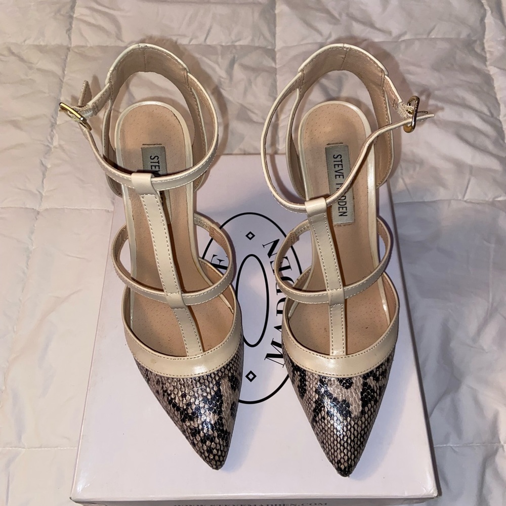Steve Madden Snake Skin Sandals